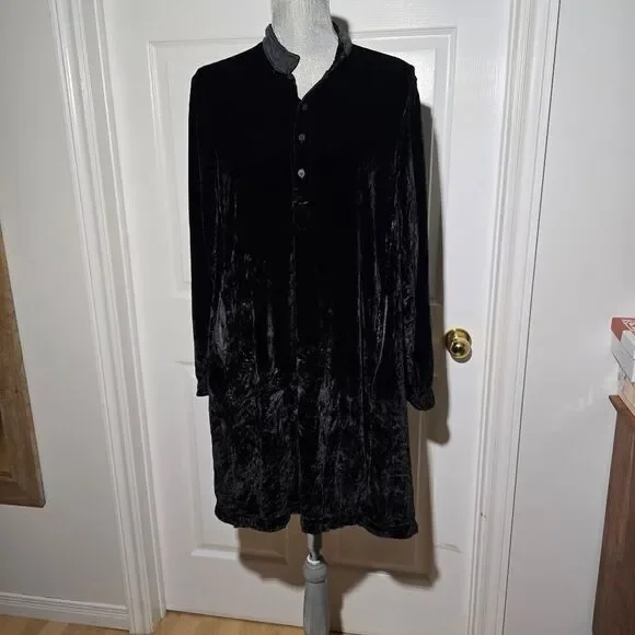CP SHADES Jasmine Velvet/silk Tunic Dress - Picture 1 of 7